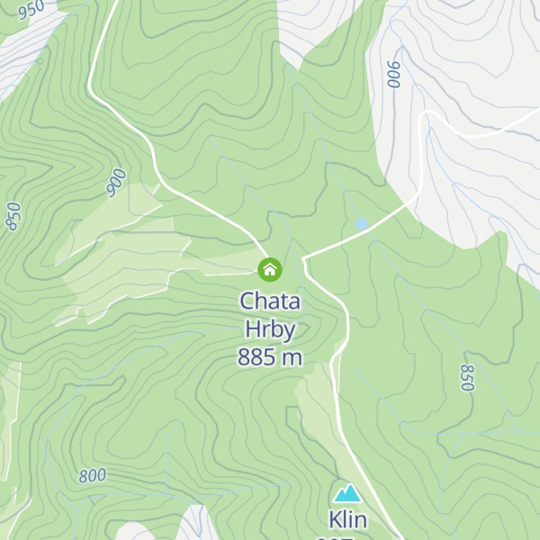 Map of Chata Hrby