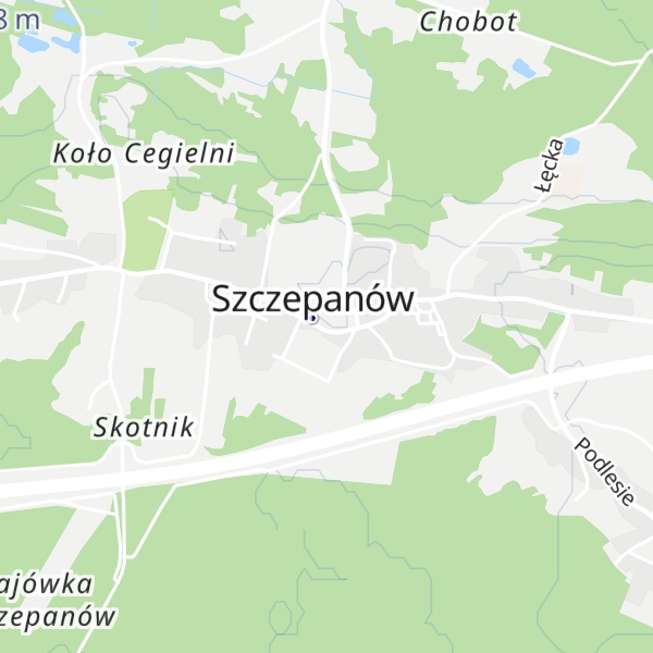 Map of Plebańska Góra