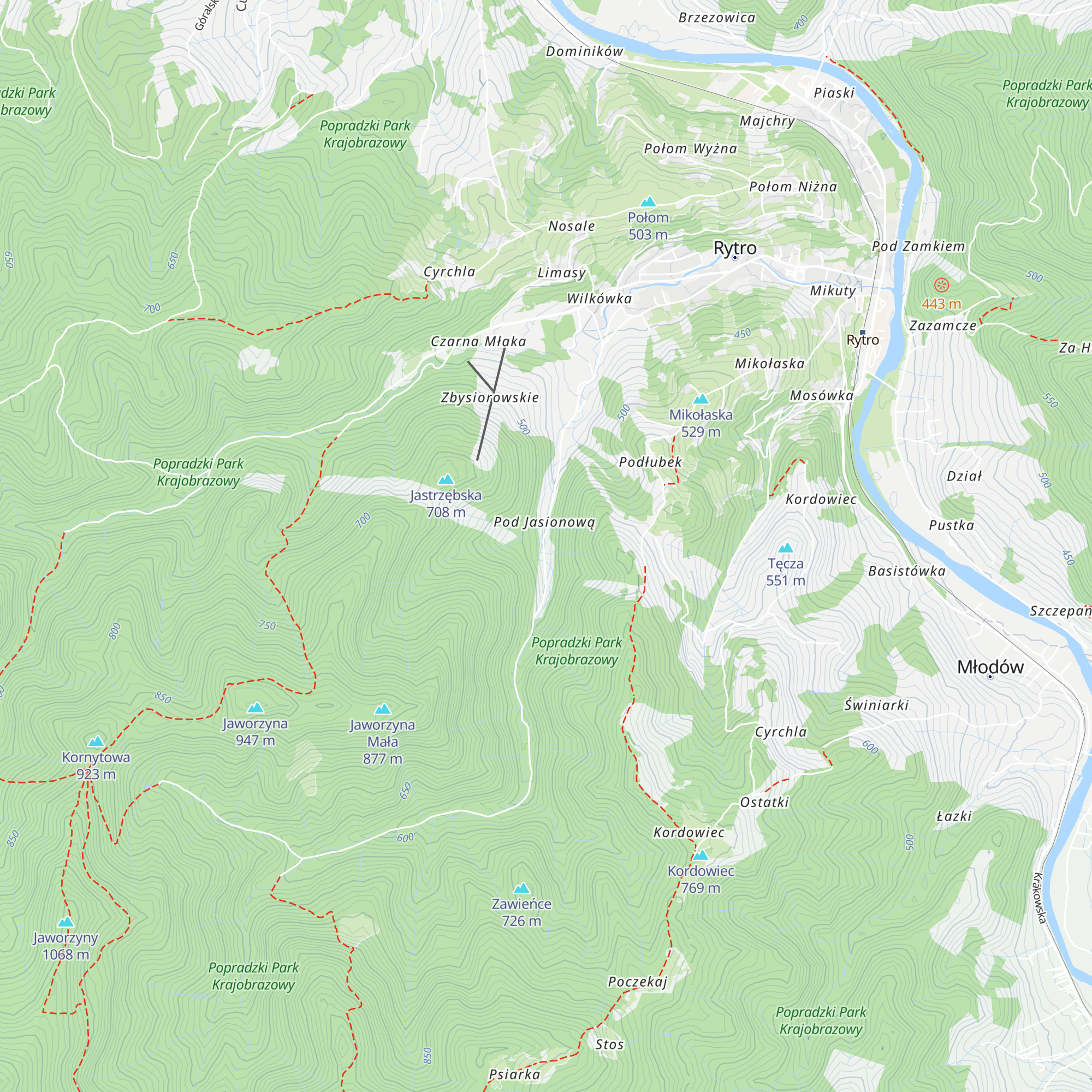 Smażalnia Pstrągów map