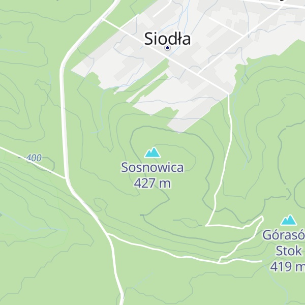 Map of Sosnowica