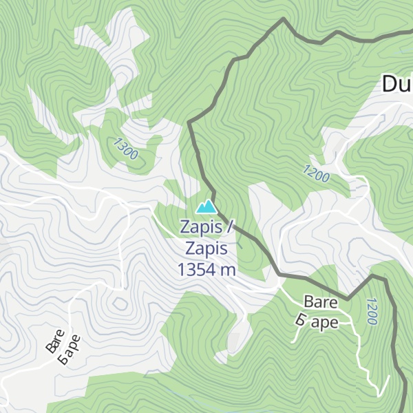 Map of Zapis / Zapis