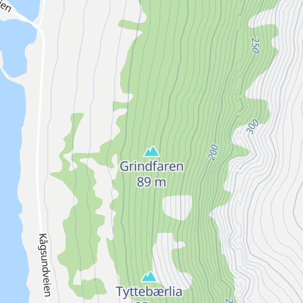 Map of Grindfaren