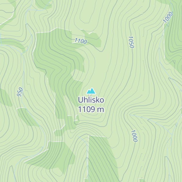 Map of Uhlisko
