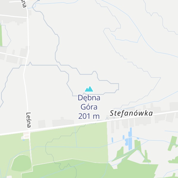 Map of Dębna Góra