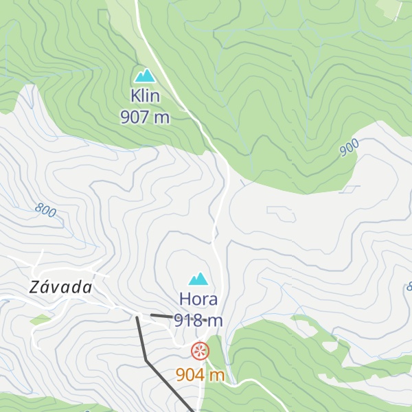 Map of Čarovný autobus