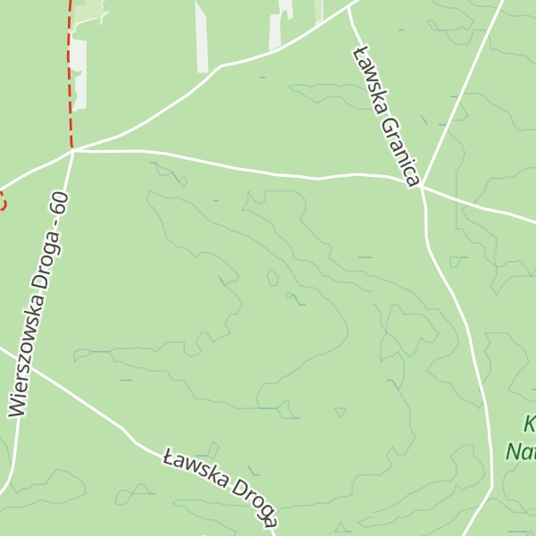 Map of Wierszowskie Góry