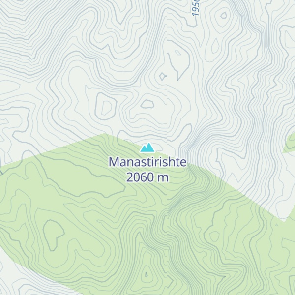 Map of Manastirishte