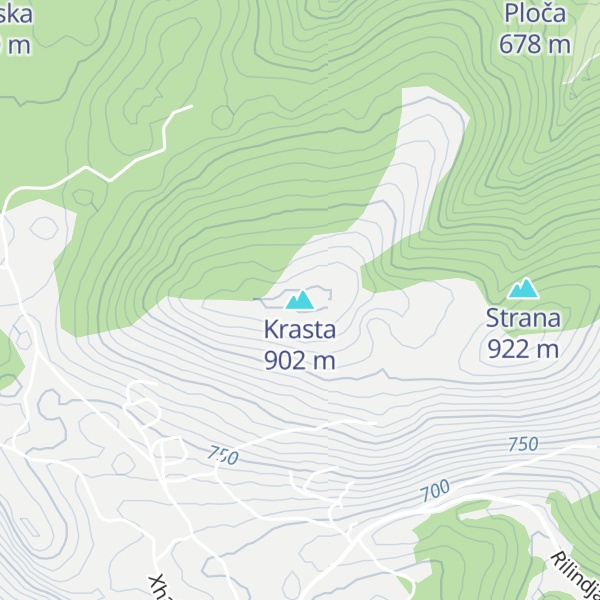 Map of Krasta