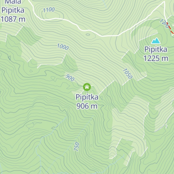 Map of Pipítka
