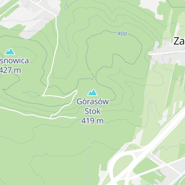 Map of Górasów Stok