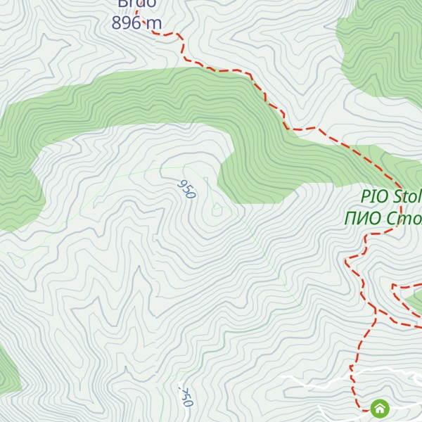 Map of Čukar