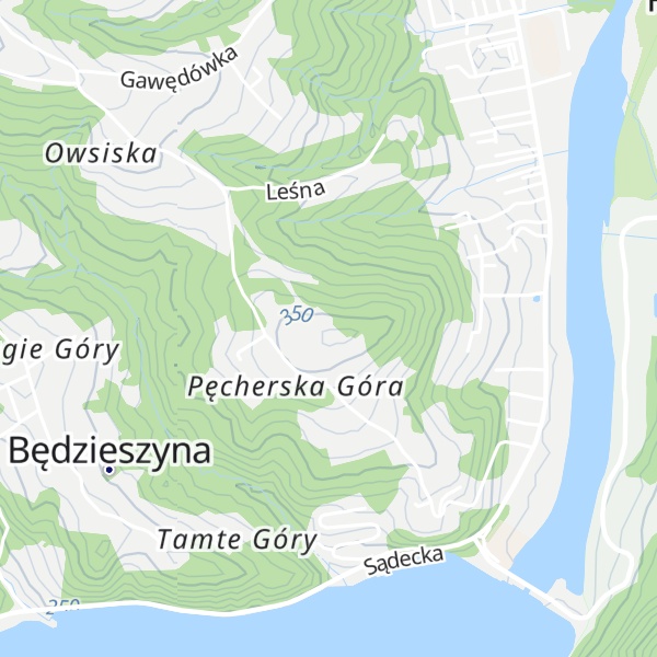Map of Pecherska Góra