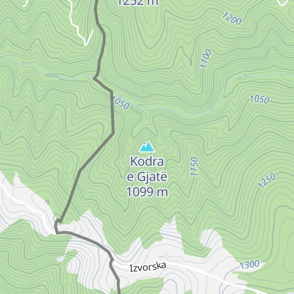 Map of Kodra e Gjatë