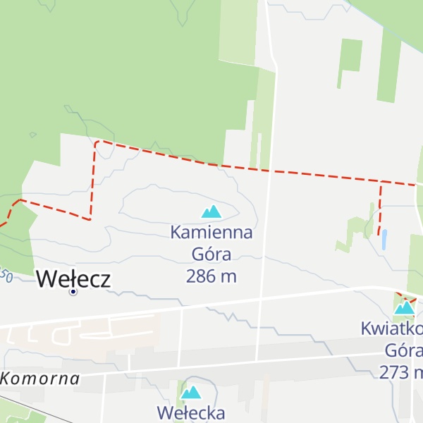 Map of Kamienna Góra