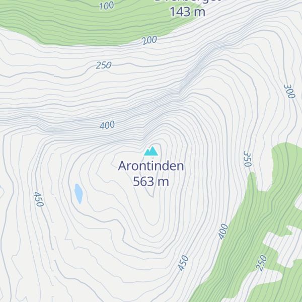 Map of Arontinden