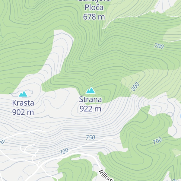 Map of Strana
