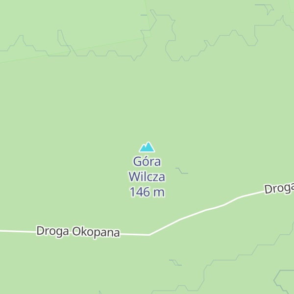 Map of Góra Wilcza
