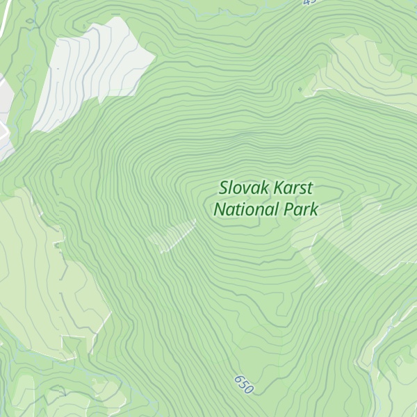 Map of Drieňovec