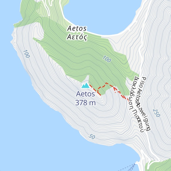 Map of Aetos