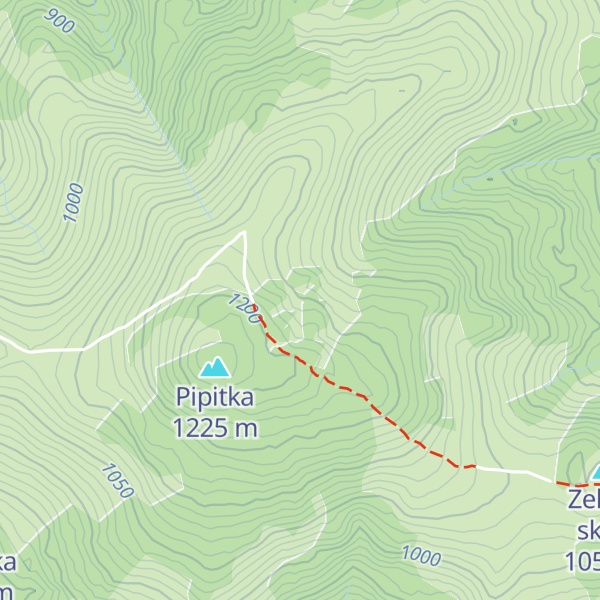 Map of Chata pod Pipitkou