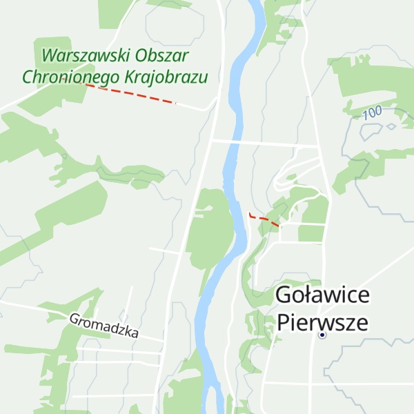 Map of Chata nad Wkrą & BAR KOZA