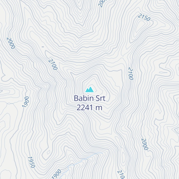Map of Babin Srt