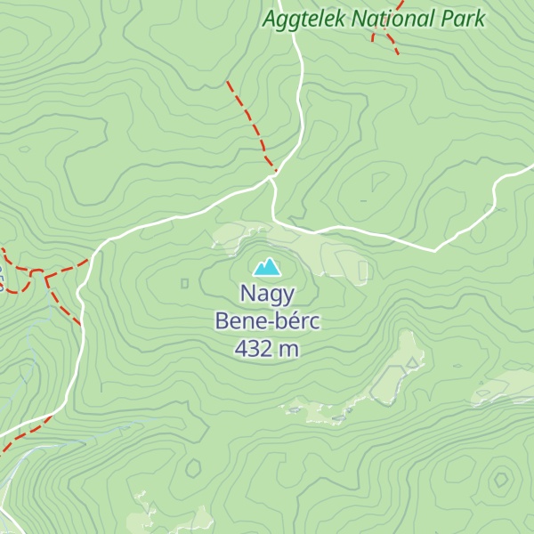 Map of Nagy Bene-bérc