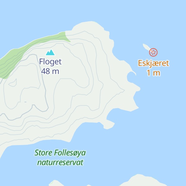Map of Høeghberget