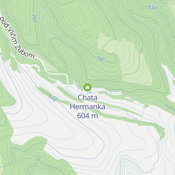 Map of Chata Hermanka