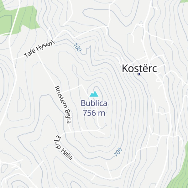 Map of Bublica