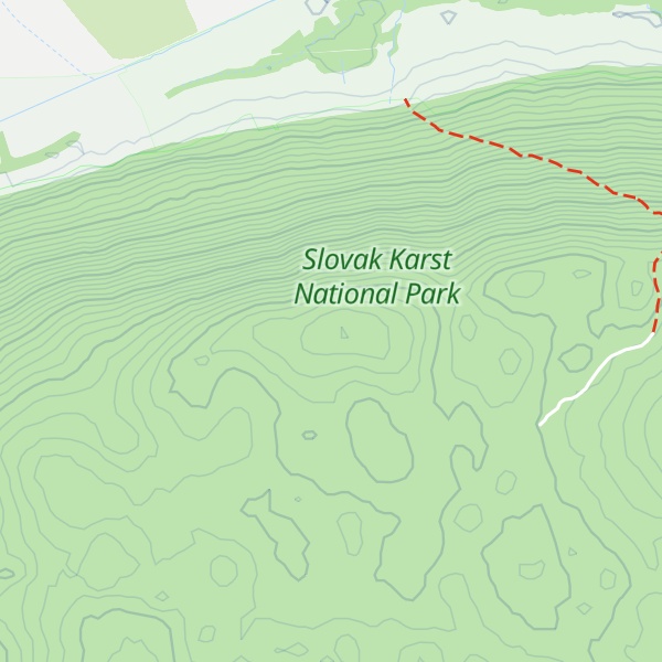 Map of Havraní vrch