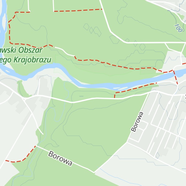 Map of Oberwana Góra