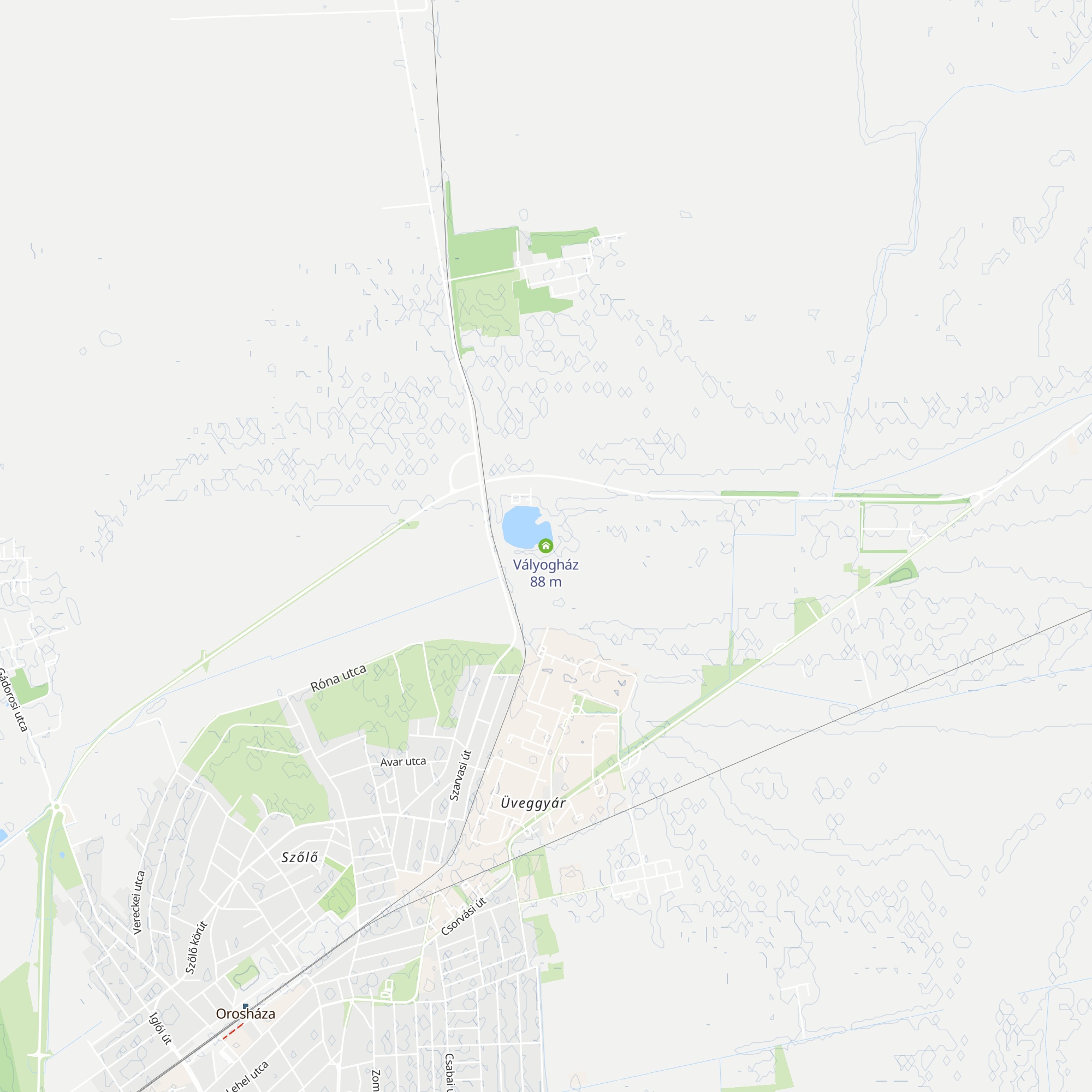 Vályogház map