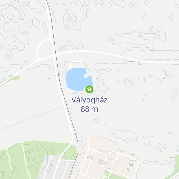 Map of Vályogház