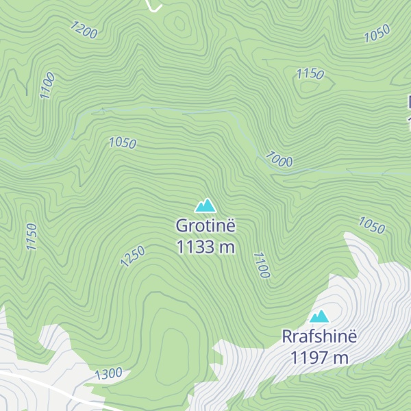 Map of Grotinë