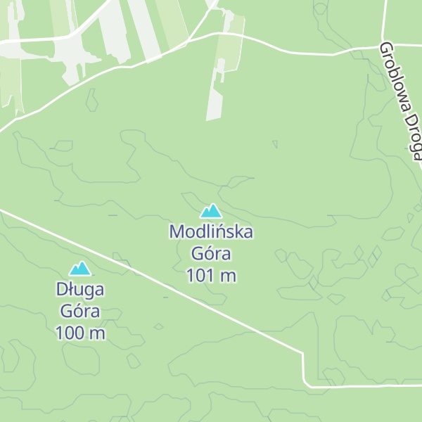 Map of Modlińska Góra