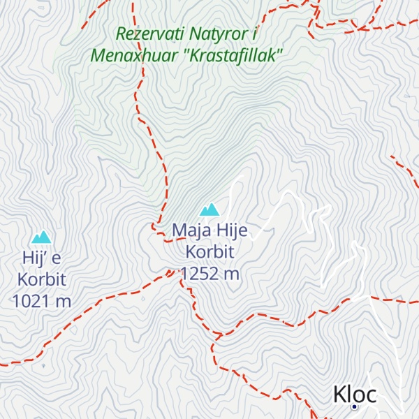 Map of Maja Hije Korbit