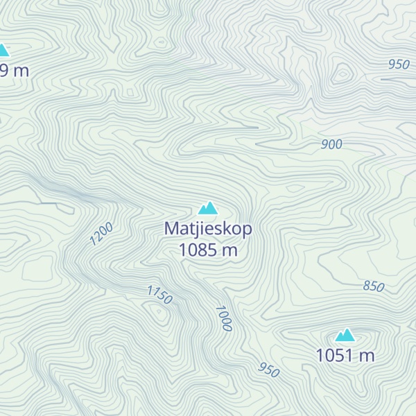 Map of Matjieskop