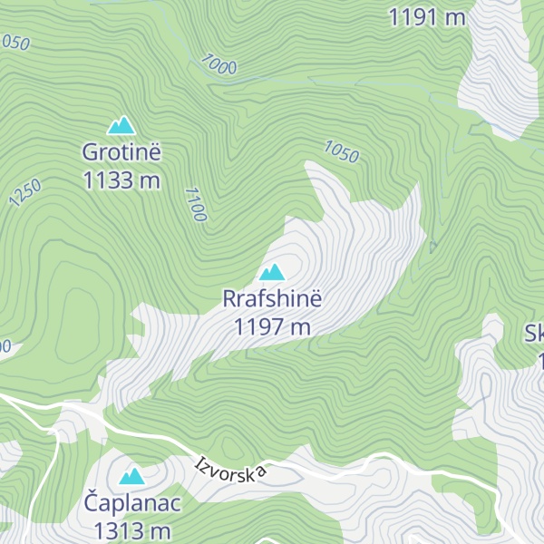 Map of Rrafshinë