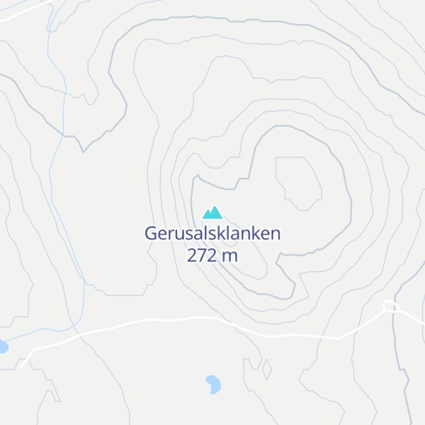Map of Gerusalsklanken