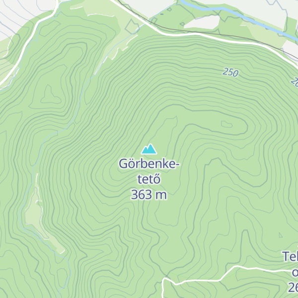 Map of Görbenke-tető