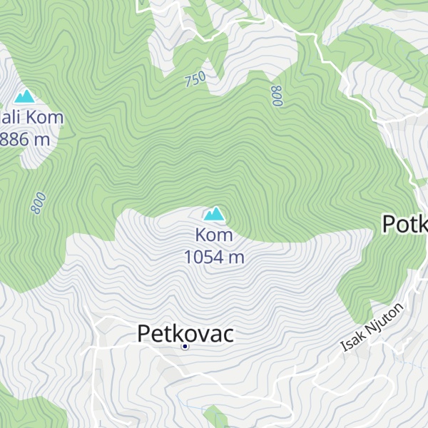 Map of Kom