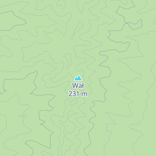 Map of Wał