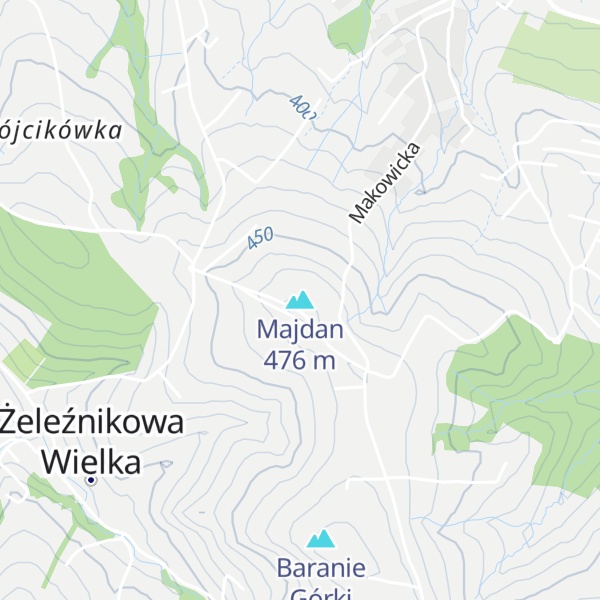 Map of Majdan