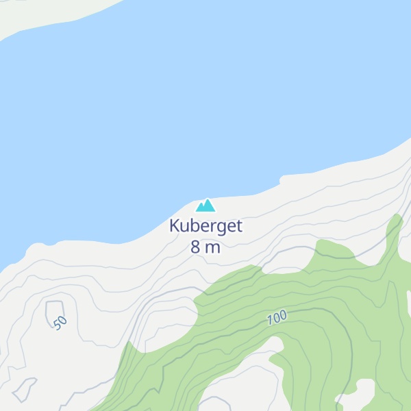 Map of Kuberget