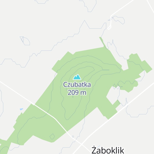 Map of Czubatka