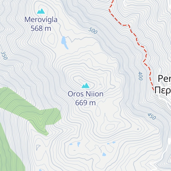 Map of Oros Niion