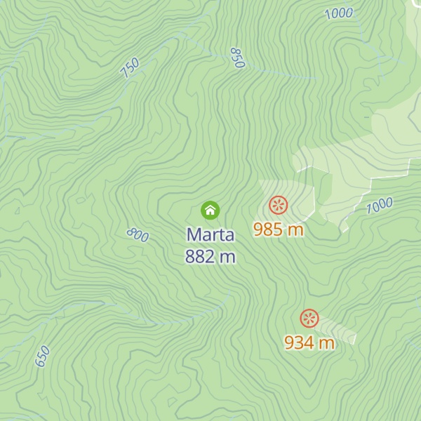 Map of Marta