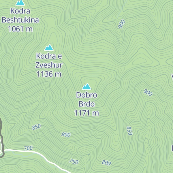 Map of Dobro Brdo