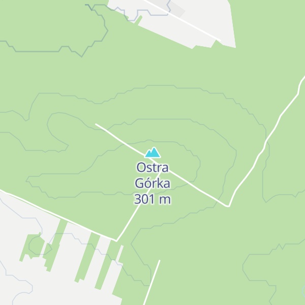 Map of Ostra Górka